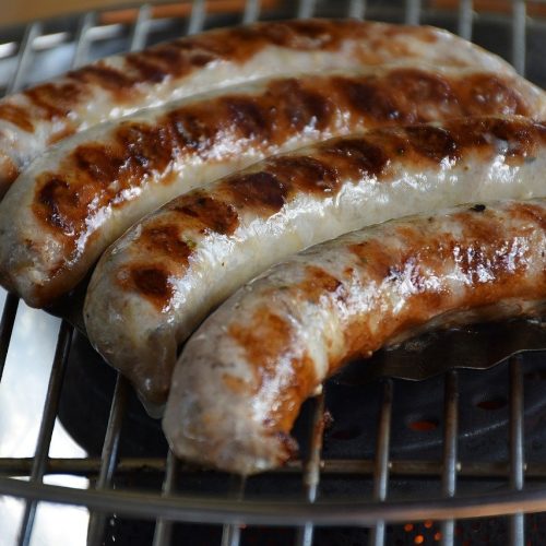 bratwurst, barbecue, meat