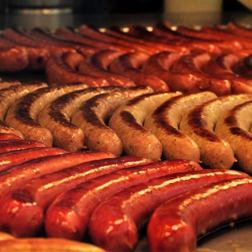 bratwurst, grill sausage, barbecue